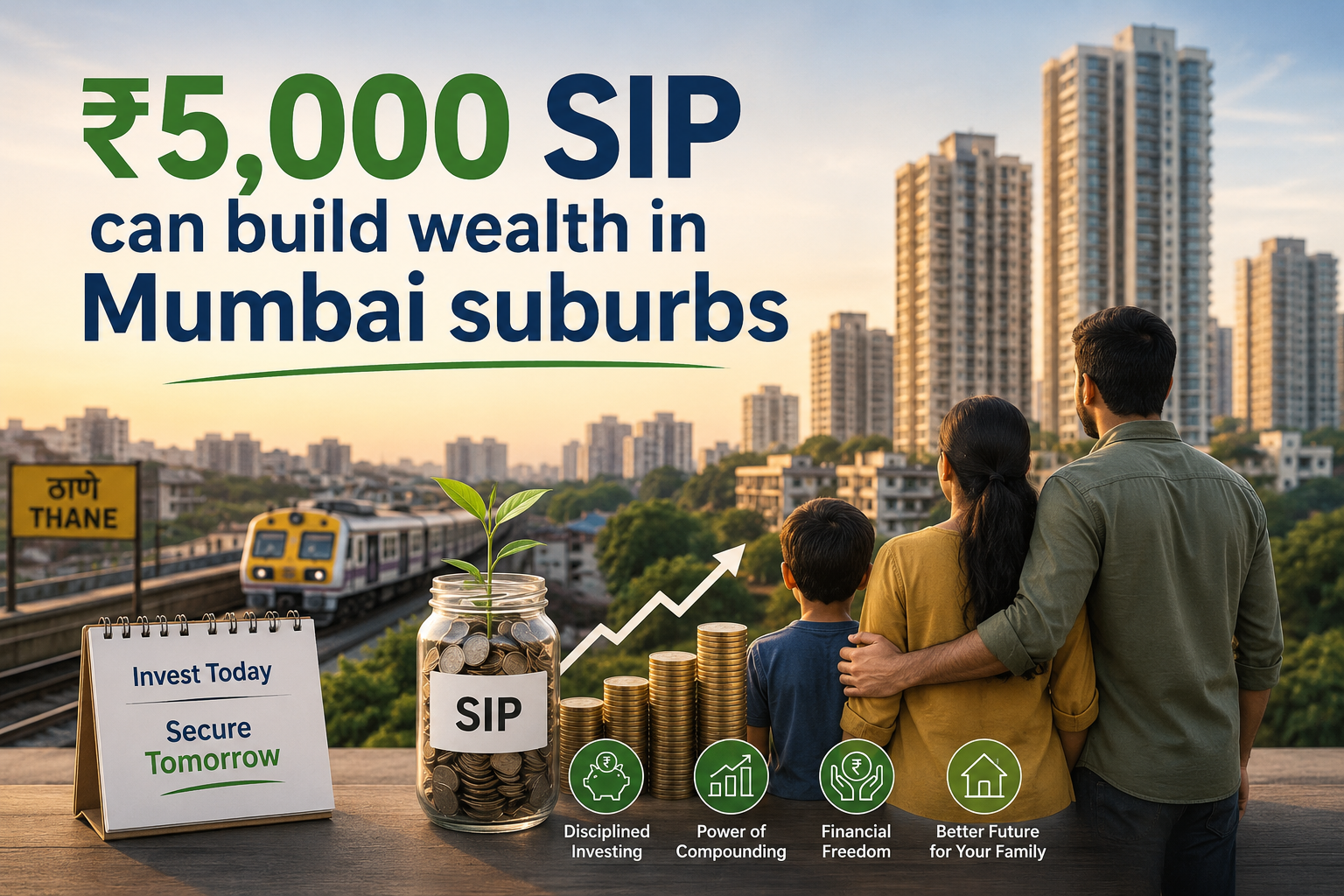 Read more about the article ₹5,000 SIP can build wealth in Mumbai suburbs