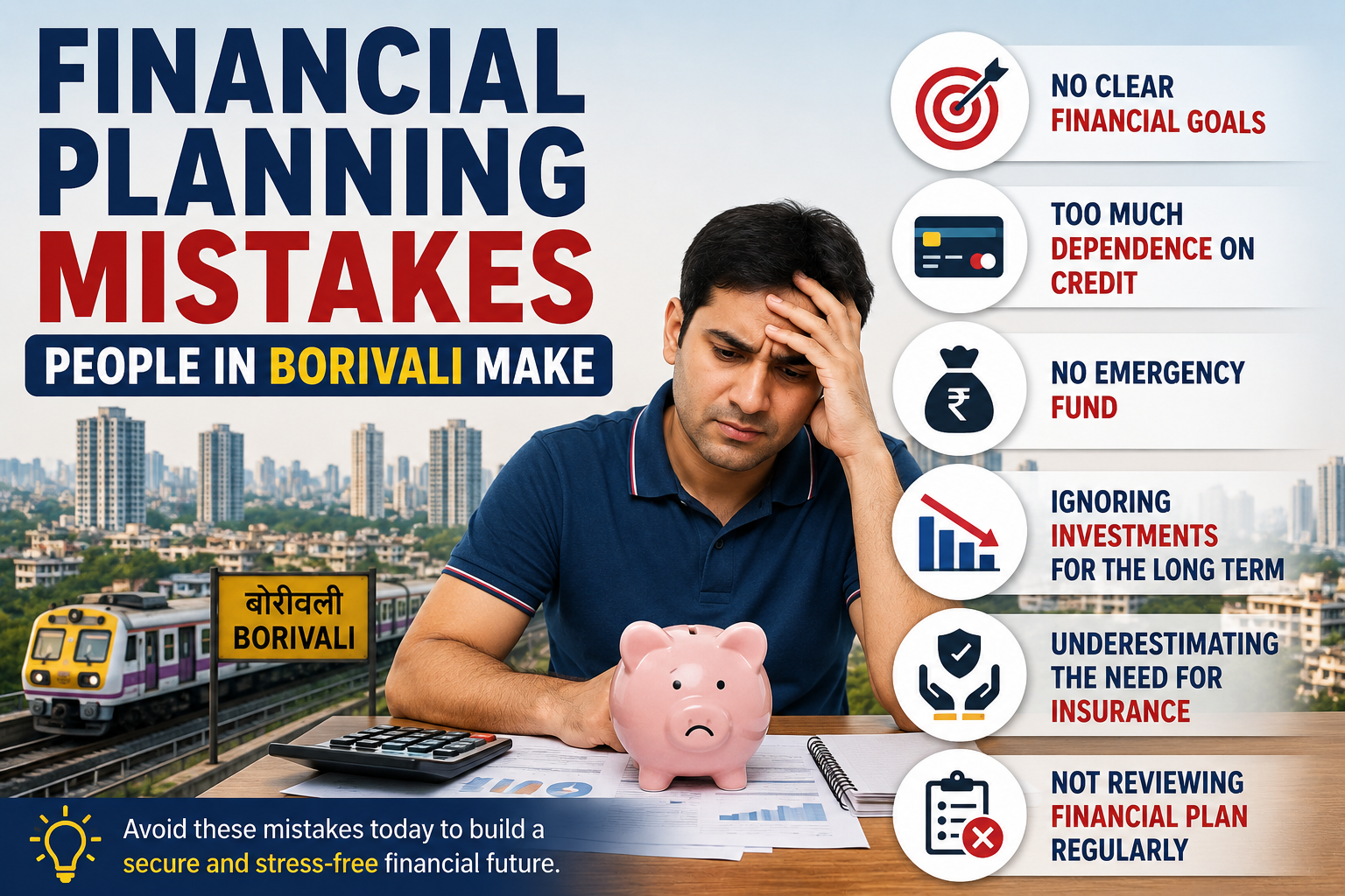 You are currently viewing Financial planning mistakes people in Borivali make